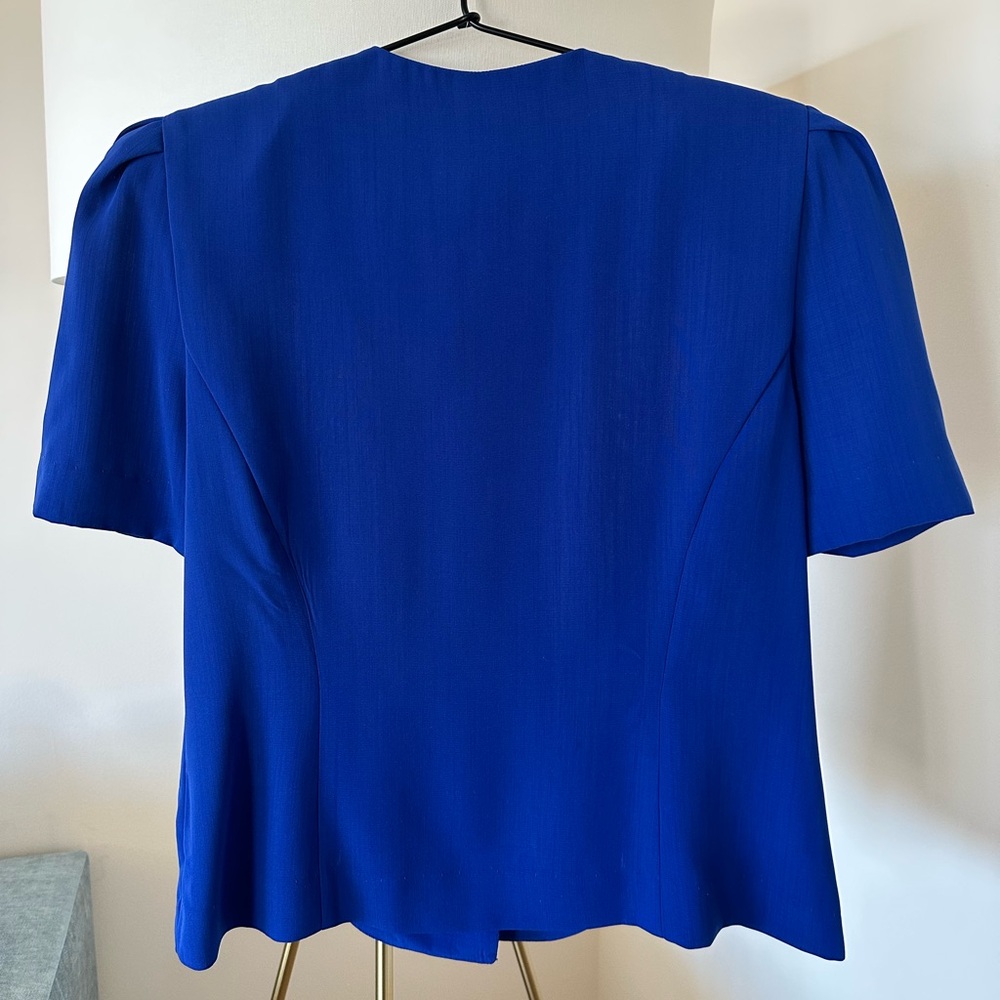 Puff Sleeve Tailored Fit Blouse - Picture 2 of 4